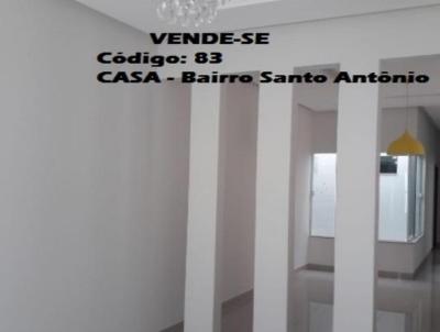 Casa para Venda, em , bairro Santo Antnio, 2 dormitrios, 1 banheiro, 1 sute, 2 vagas