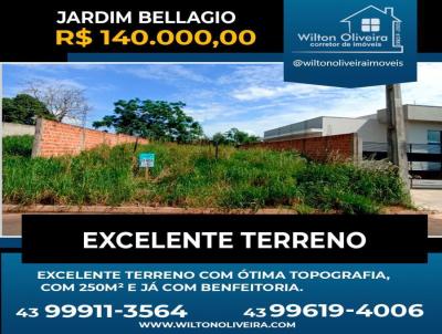 Terreno para Venda, em Santo Antnio da Platina, bairro Jardim Bellagio