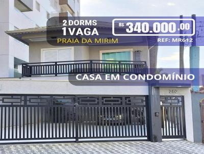 Casa 2 dormitrios para Venda, em Praia Grande, bairro Mirim, 2 dormitrios, 1 banheiro, 1 vaga