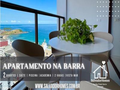 Apartamento 2 Quartos para Venda, em Salvador, bairro Barra, 2 dormitrios, 2 banheiros, 1 sute, 2 vagas