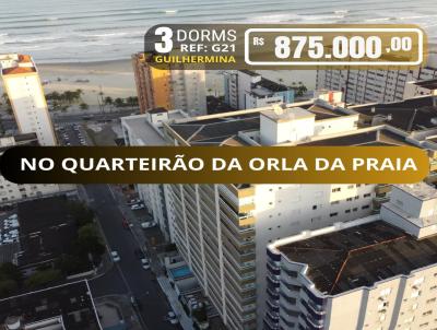 Apartamento 3 dormitrios para Venda, em Praia Grande, bairro Guilhermina, 3 dormitrios, 2 banheiros, 1 sute, 2 vagas