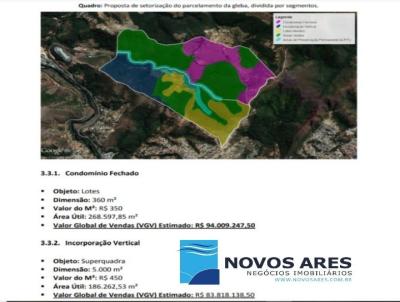 rea para Loteamento para Venda, em Sabar, bairro Sobradinho