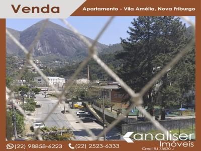 Apartamento para Venda, em Nova Friburgo, bairro Vila Amlia, 2 dormitrios, 1 banheiro