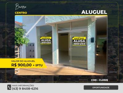 Comercial para Locao, em Santo Antnio da Platina, bairro CENTRO, 1 banheiro