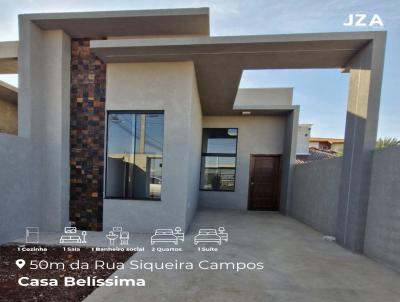 Casa para Venda, em Ponta Grossa, bairro Uvaranas, 3 dormitrios, 2 banheiros, 1 sute