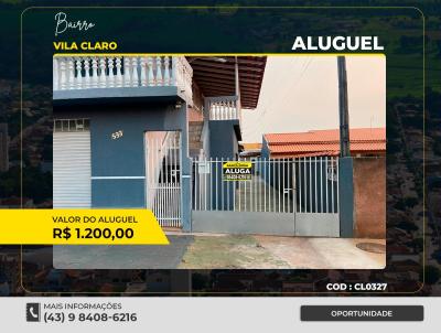 Casa para Locao, em Santo Antnio da Platina, bairro VILA CLARO, 4 dormitrios, 3 banheiros, 3 vagas