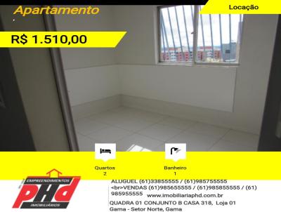 Apartamento para Locao, em , bairro , 2 dormitrios, 1 banheiro