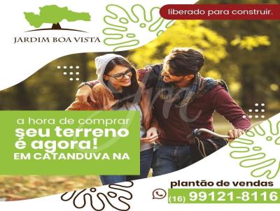 Terreno para Venda, em Catanduva, bairro Terreno para venda Catanduva Jardim Boa Vista