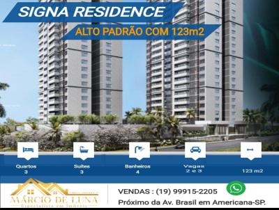 Apartamento Alto Padro para Venda, em Americana, bairro Vila Santo Antnio, 3 dormitrios, 4 banheiros, 3 sutes, 3 vagas