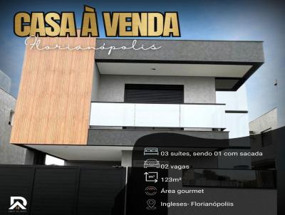 Casa para Venda, em Florianpolis, bairro Ingleses do Rio Vermelho, 3 dormitrios, 4 banheiros, 3 sutes, 2 vagas