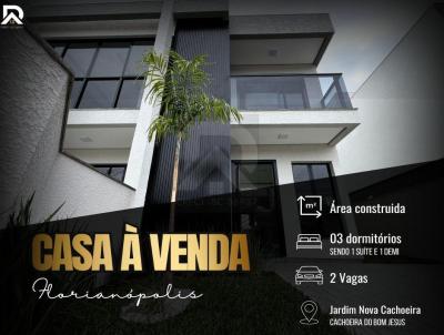 Casa para Venda, em Florianpolis, bairro Cachoeira do Bom Jesus, 3 dormitrios, 3 banheiros, 1 sute, 2 vagas