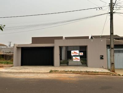 Casa Nova para Venda, em Tangar da Serra, bairro JARDIM ITLIA, 3 dormitrios, 3 banheiros, 3 sutes, 2 vagas