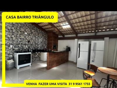 Casa para Venda, em Pedro Leopoldo, bairro TRINGULO, 3 dormitrios, 2 banheiros, 2 sutes, 4 vagas