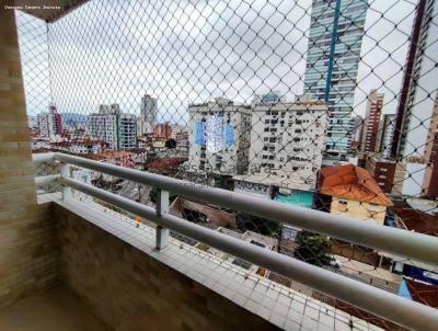 Apartamento para Locao, em Santos, bairro Pompia, 2 dormitrios, 3 banheiros, 1 sute, 1 vaga