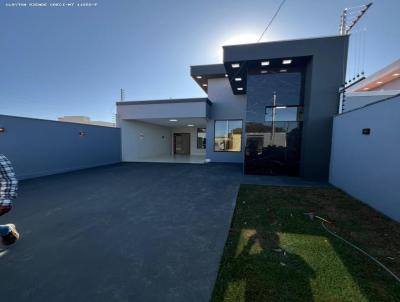 Casa para Venda, em Rondonópolis, bairro Parque Sagrada Família, 2 dormitórios, 1 banheiro, 2 suítes, 1 vaga
