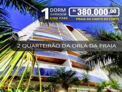 Apartamento 1 dormitrio para Venda, em Praia Grande, bairro PRAIA DO CANTO DO FORTE - PRAIA GRANDE SP, 1 dormitrio, 1 banheiro, 1 vaga