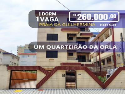 Apartamento 1 dormitrio para Venda, em Praia Grande, bairro Guilhermina, 1 dormitrio, 1 banheiro, 1 vaga