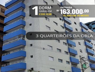 Apartamento 1 dormitrio para Venda, em Praia Grande, bairro Guilhermina, 1 dormitrio, 1 banheiro, 1 vaga