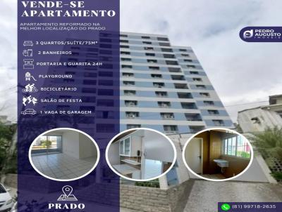 Apartamento para Venda, em , bairro Prado, 3 dormitrios, 2 banheiros, 1 sute, 1 vaga