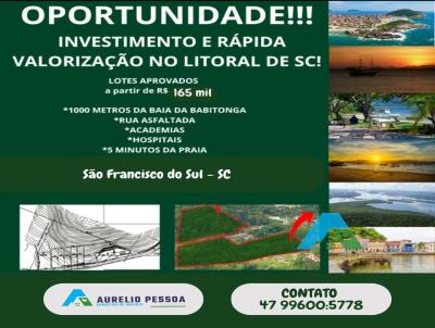 Lote para Venda, em So Francisco do Sul, bairro Centro