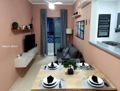 Apartamento para Locao, em Praia Grande, bairro Guilhermina, 2 dormitrios, 1 banheiro, 1 vaga