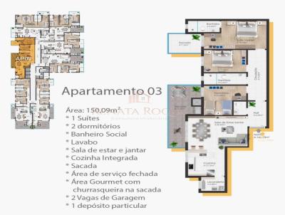 Apartamento para Venda, em Santo ngelo, bairro Centro, 2 dormitrios, 3 banheiros, 1 sute, 2 vagas