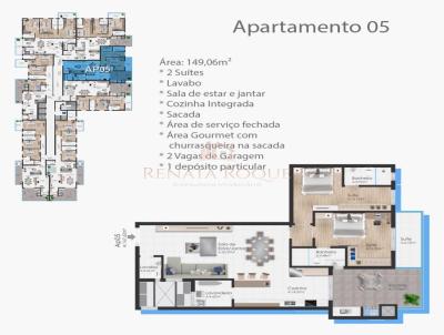 Apartamento para Venda, em Santo ngelo, bairro Centro, 2 dormitrios, 3 banheiros, 2 sutes, 2 vagas