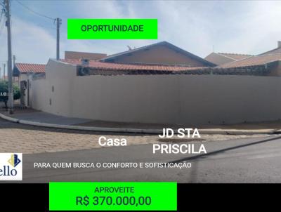 Casa para Venda, em Presidente Epitcio, bairro JD STA PRISCILA, 2 dormitrios, 3 banheiros, 1 sute, 2 vagas