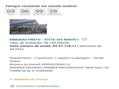 Apartamento para Venda, em Ribeiro Preto, bairro Valentina Figueiredo, 2 dormitrios, 1 banheiro, 1 vaga