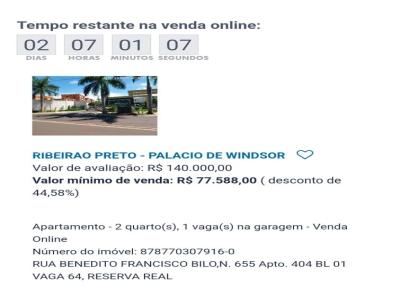 Apartamento para Venda, em Ribeiro Preto, bairro Recreio Anhangera, 2 dormitrios, 1 banheiro, 1 vaga