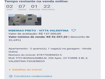 Apartamento para Venda, em Ribeiro Preto, bairro Valentina Figueiredo, 2 dormitrios, 1 banheiro, 1 vaga