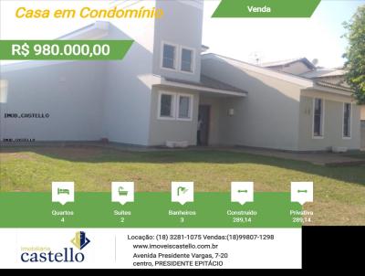 Casa em Condomnio para Venda, em , bairro RES.PORTAL DO LAGO, 4 dormitrios, 3 banheiros, 2 sutes