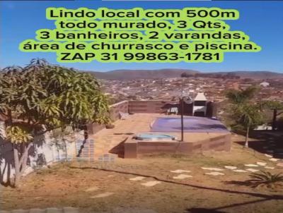 Stio para Venda, em Itabirito, bairro Balneario guas Limpas, 3 dormitrios, 2 banheiros, 1 sute, 5 vagas