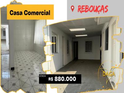 Casa Comercial para Venda, em Curitiba, bairro Rebouas, 4 banheiros, 1 sute, 6 vagas