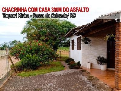 Chcara para Venda, em Passo do Sobrado, bairro Taquari Mirim, 2 dormitrios, 1 banheiro, 1 vaga