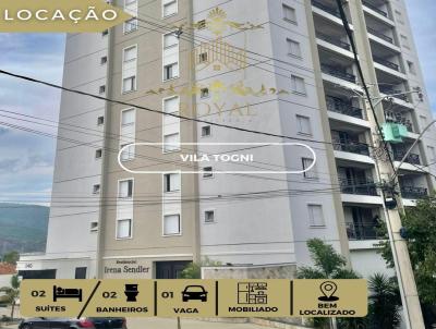 Apartamento para Locao, em Poos de Caldas, bairro Vila Togni, 2 banheiros, 2 sutes, 1 vaga