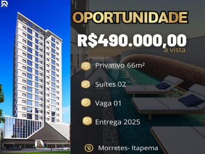 Apartamento para Venda, em Itapema, bairro Morretes, 2 dormitrios, 3 banheiros, 2 sutes, 1 vaga