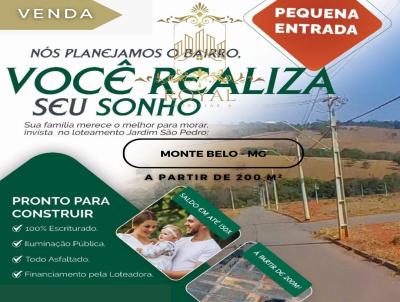 Lote para Venda, em Monte Belo, bairro Loteamento Jardim So Pedro