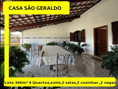 Casa para Venda, em Pedro Leopoldo, bairro SAO GERALDO, 4 dormitrios, 2 banheiros, 1 sute, 2 vagas