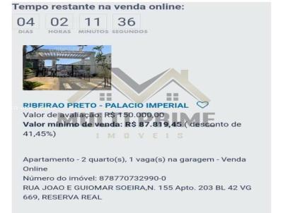 Apartamento para Venda, em Ribeiro Preto, bairro Reserva Real, 2 dormitrios, 1 banheiro, 1 vaga