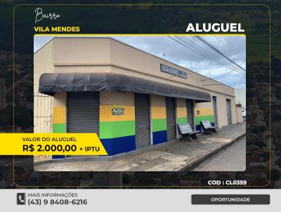 Comercial para Locao, em Santo Antnio da Platina, bairro VILA MENDES