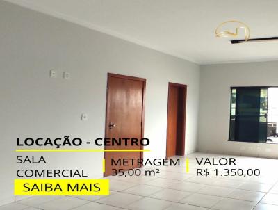 Sala Comercial para Locao, em Rondonpolis, bairro Centro, 1 banheiro