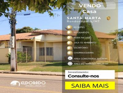 Casa para Venda, em Rondonpolis, bairro Loteamento Monte Lbano, 4 dormitrios, 3 banheiros, 2 sutes, 3 vagas