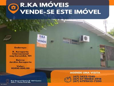 Casa para Venda, em , bairro Jardim Aeroporto, 1 dormitrio, 2 sutes, 2 vagas