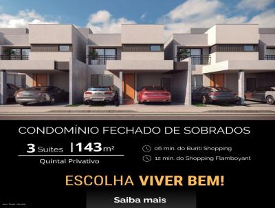 Casa em Condomnio para Venda, em Aparecida de Goinia, bairro Jardim Imperial, 3 dormitrios, 4 banheiros, 3 sutes, 2 vagas