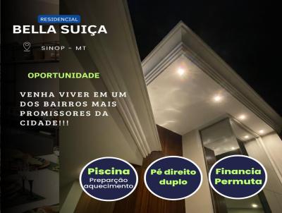 Casa para Venda, em Sinop, bairro Residencial Bella Sua, 3 dormitrios, 4 banheiros, 3 sutes, 4 vagas