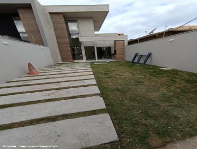 Casa para Venda, em Rio das Ostras, bairro Novo Rio das Ostras, 3 dormitrios, 3 sutes, 4 vagas