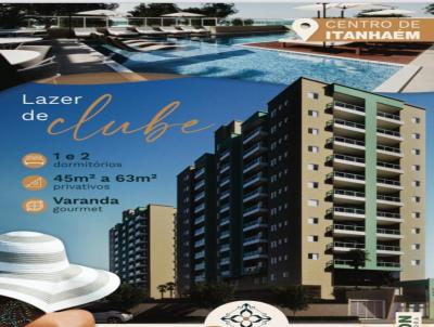 Apartamento para Venda, em Itanhaém, bairro Centro, 1 dormitório, 1 banheiro, 1 vaga