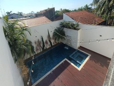 Casa para Venda, em Itanhaém, bairro Cibratel 1, 5 dormitórios, 2 banheiros, 5 suítes, 5 vagas