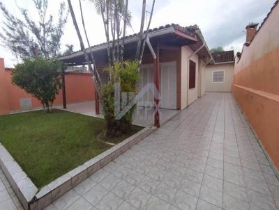 Casa para Venda, em Itanhaém, bairro Balneário Califórnia, 3 dormitórios, 2 banheiros, 4 vagas